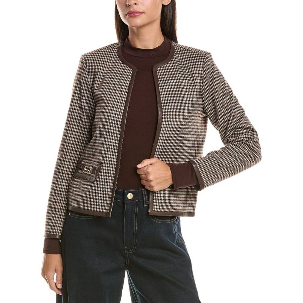 J.Mclaughlin Womens Cyna Jacket, White